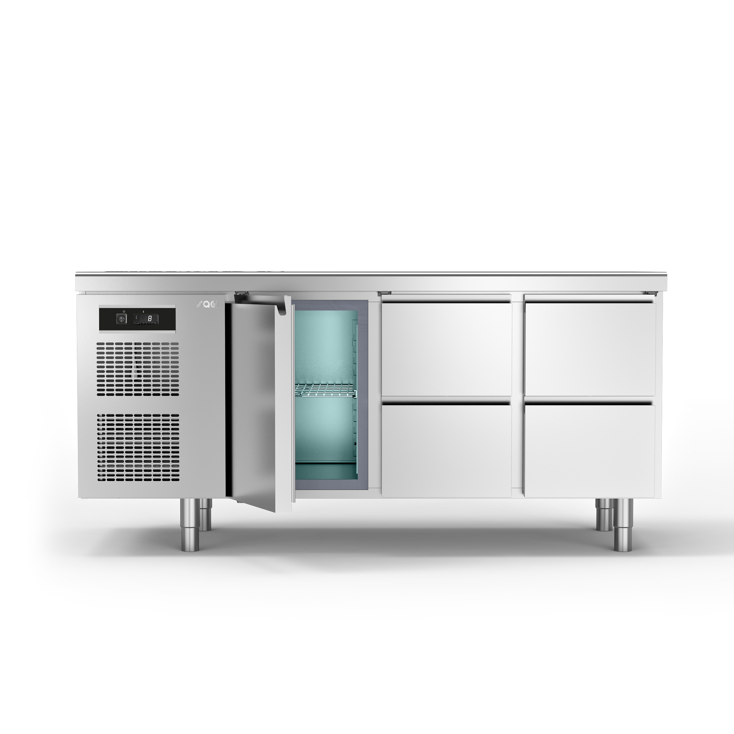 sagi-refrigerated counter-supplier-Dubai